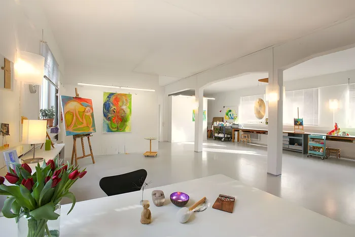 Innenraum des Ateliers freiraum, Ansicht 5